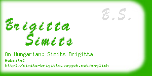 brigitta simits business card
